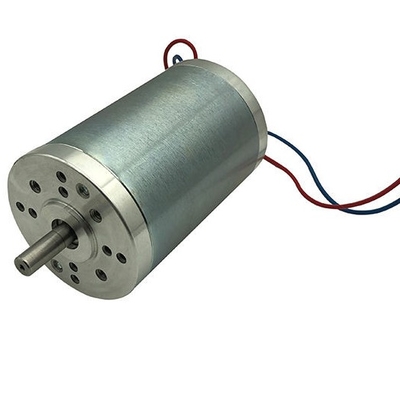 Torsi Tinggi Magnet Permanen Brushed Dc Motor 12V Diameter 42mm