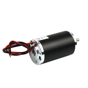 NEMA 56C Bantalan Bola Ganda PMDC Sikat Listrik Motor DC Tanpa Sikat Disesuaikan